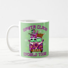 SANTA CLAUS WORLD TOUR grappige stijl 70 Koffiemok