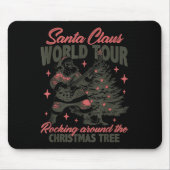 Santa Claus World Tour Rocking Around The Christma Muismat (Voorkant)