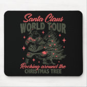 Santa Claus World Tour Rocking Around The Christma Muismat (Voorkant)