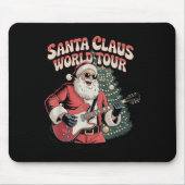 Santa Claus World Tour Rocking Around The Christma Muismat (Voorkant)