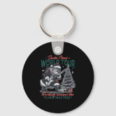 Santa Claus World Tour Rocking Around The Christma Sleutelhanger (Voorkant)