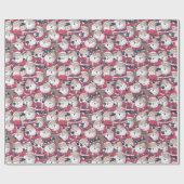 Santa Claus Wrapping Paper Cadeaupapier (Vlak)