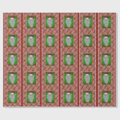 Santa Claus Wrapping Paper Cadeaupapier (Vlak)