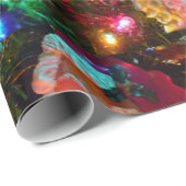 Santa Claus Wrapping Paper Cadeaupapier (Rol Hoek)