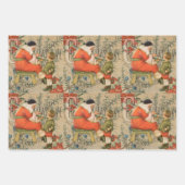 SANTA CLAUS WRAPPING PAPIER INPAKPAPIER VEL (Voorkant 3)