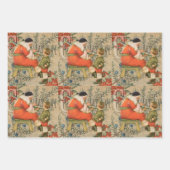 SANTA CLAUS WRAPPING PAPIER INPAKPAPIER VEL (Voorkant)