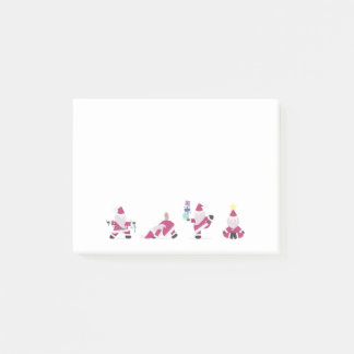 Santa Claus Yoga Holiday Jingle Kerstmis Post-it® Notes
