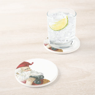 Santa Claus Zandsteen Onderzetter