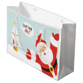 Santa Claus, zeg maar los Groot Cadeauzakje (Voorkant Gekanteld)