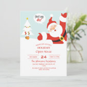 Santa Claus, zeg maar los Kaart (Staand voorkant)