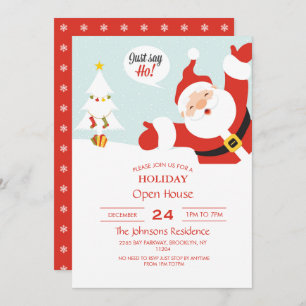 Santa Claus, zeg maar los Kaart