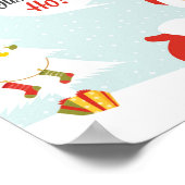Santa Claus, zeg maar los Poster (Hoek)