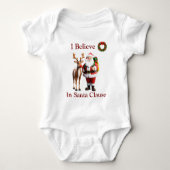 Santa Clause baby top (Voorkant)