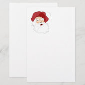 Santa Clause Briefpapier (Voorkant / Achterkant)