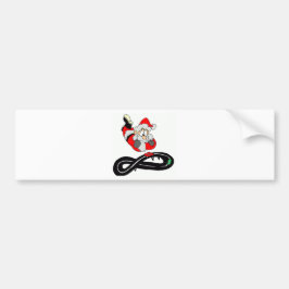 Santa Clause Bumpersticker