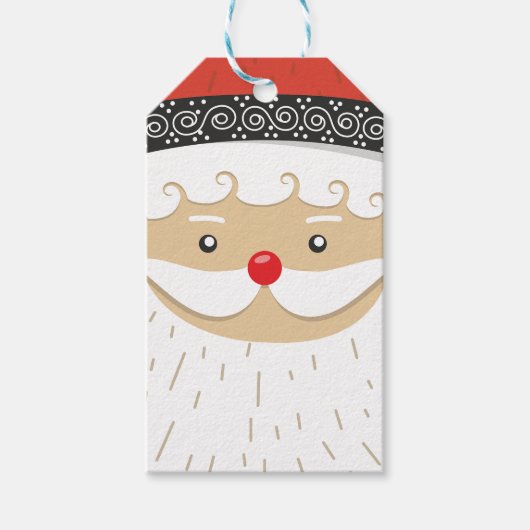 Santa Clause Cadeaulabel (Voorkant)