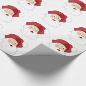 Santa Clause Cadeaupapier (Hoek)