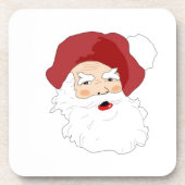 Santa Clause Drankjes Onderzetter (Voorkant)