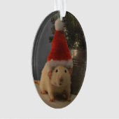 Santa Clause Dumbo Rat Ornament (voorkant)