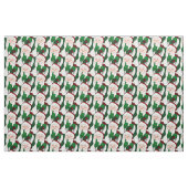 Santa Clause Fabrics voor kerstmis, aangepast Stof (Fat Quarter)