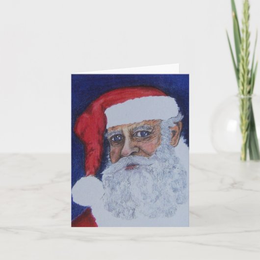 Santa Clause Feestdagen Kaart (Voorkant)