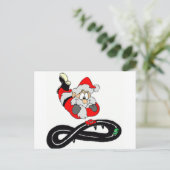 Santa Clause Feestdagenkaart (Staand voorkant)