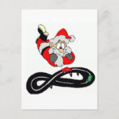 Santa Clause Feestdagenkaart (Voorkant)