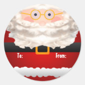 Santa Clause Gift Label (Voorkant)