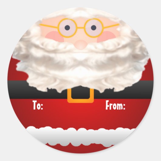 Santa Clause Gift Label (Voorkant)