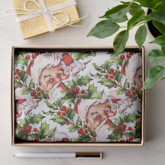 Santa clause  heilige elegant tissuepapier (Geschenk)