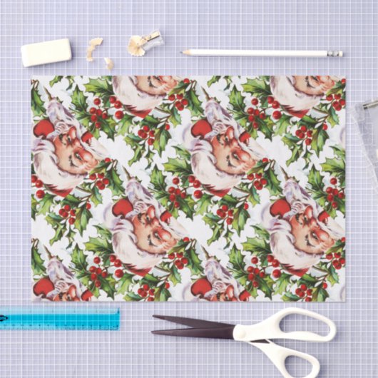 Santa clause  heilige elegant tissuepapier (Craft)