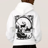 Santa clause hoodie for kids (Achterkant)