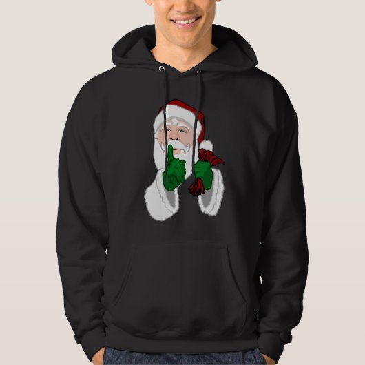Santa Clause Hoodie Sweatshirts Santa Sweatshirts (Voorkant)