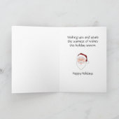 Santa Clause Kaarten Aangepaste kerstcadeautjes Ka (Binnen)