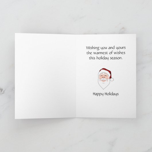 Santa Clause Kaarten Aangepaste kerstcadeautjes Ka (Binnen)