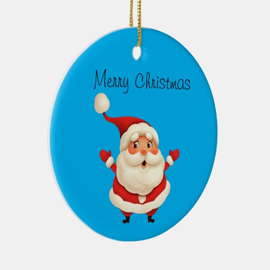 santa clause kerst ornament (Rechts)
