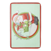 Santa Clause Kerstmis Kitchen Rug Mat Home Decor (Voorkant Verticaal)