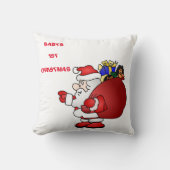 Santa Clause Kussen (Voorkant)