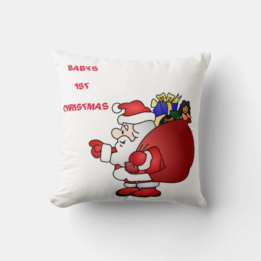 Santa Clause Kussen (Voorkant)