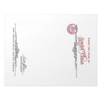 Santa Clause Letterhead Notitieblok