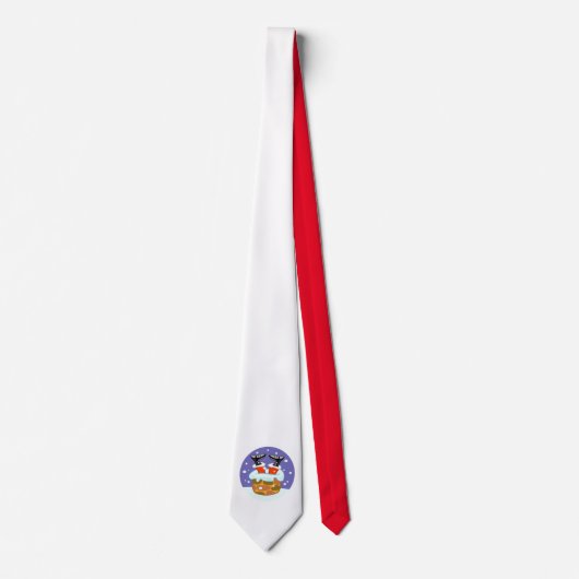 Santa Clause Necktie Stropdas (Voorkant)