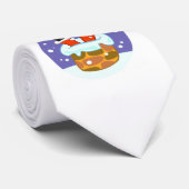 Santa Clause Necktie Stropdas (Opgerold)