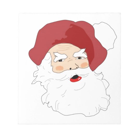 Santa Clause Notitieblok (Voorkant)