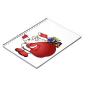 Santa Clause Notitieboek (Linkerzijde)
