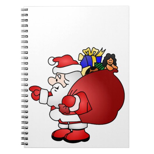 Santa Clause Notitieboek (Voorkant)