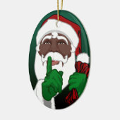 Santa Clause Ornament Aangepaste kerstdecoratie (Links)