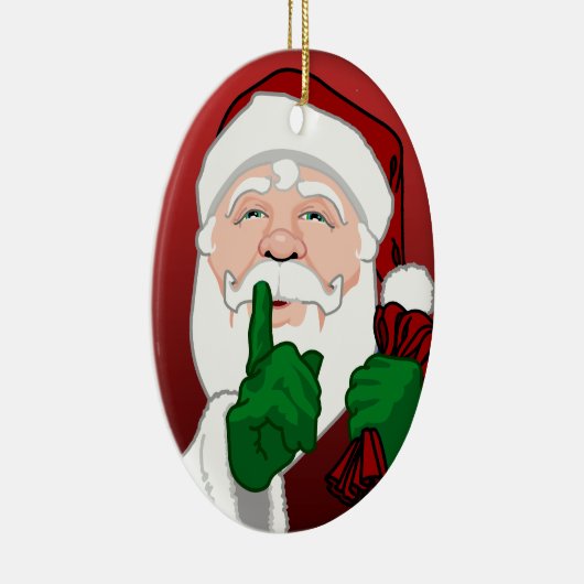 Santa Clause Ornament Aangepaste kerstdecoratie (Rechts)
