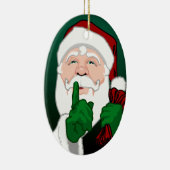 Santa Clause Ornament Aangepaste kerstdecoratie (Rechts)