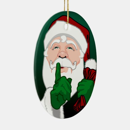 Santa Clause Ornament Aangepaste kerstdecoratie (Rechts)