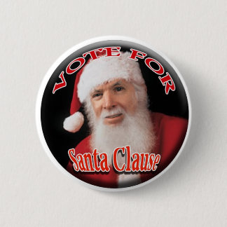 Santa Clause Ronde Button 5,7 Cm